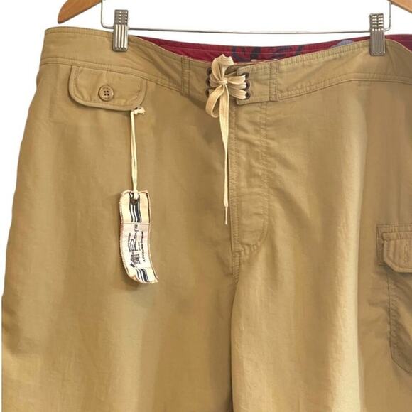 Sportswear by Roy's California Tan Nylon Swim Trunks Size 40 NWT Rare - Picture 3 of 10